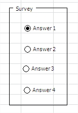 Survey in Excel