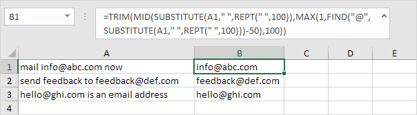Substring Containing Specific Text