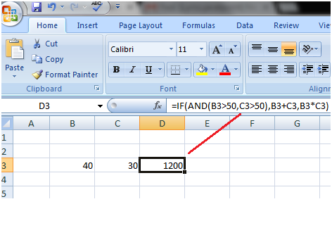 Excel Advanced If Function