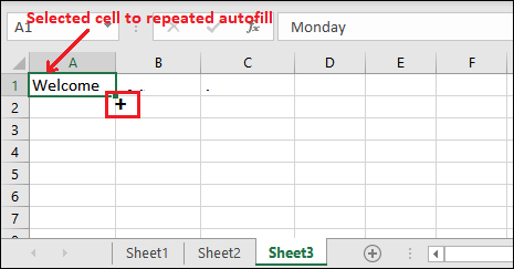 Autofill in Excel
