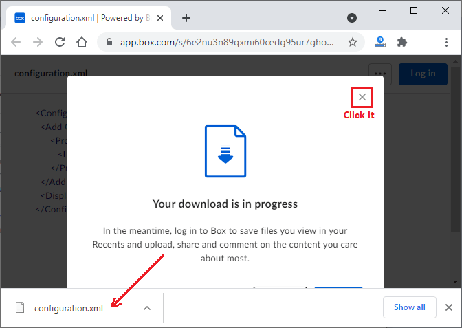 Download MS Office 2019 using command prompt