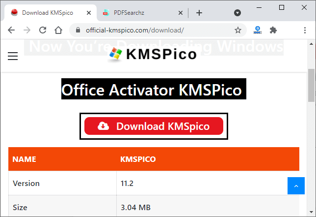 Download Windows and MS office activator