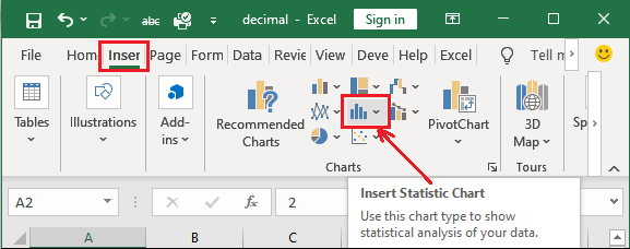 Excel box plot