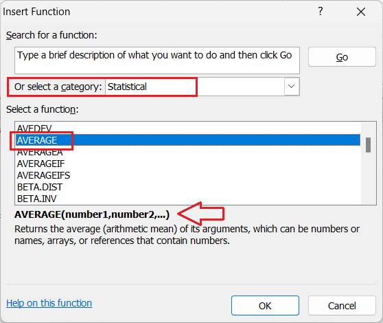 Excel Creating Formulas