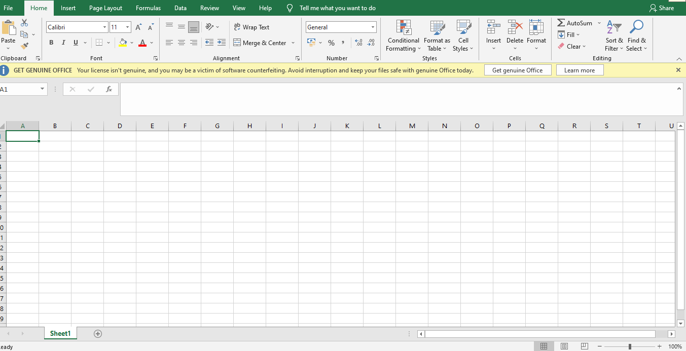 Excel Features