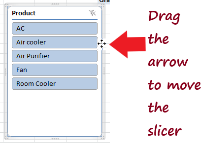 Excel Slicer