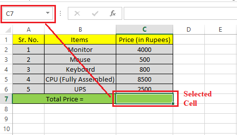 Excel Sum Shortcut