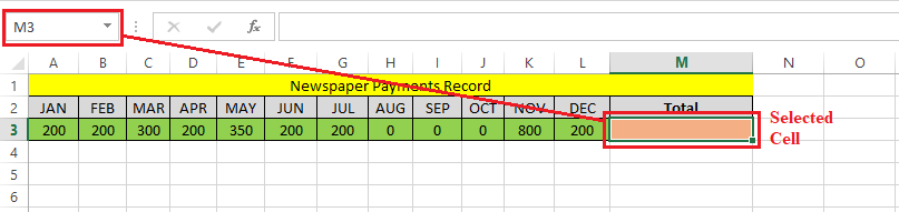 Excel Sum Shortcut