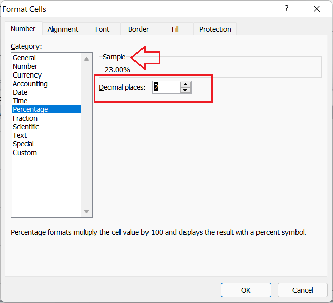 Format Cells in Excel
