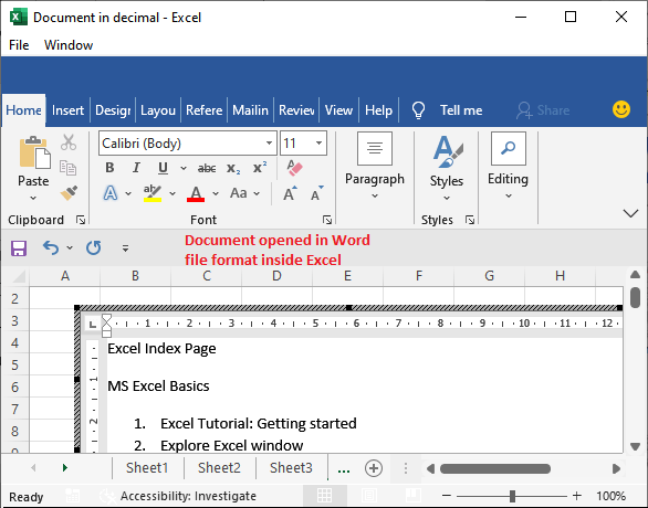 How to attach file in excel