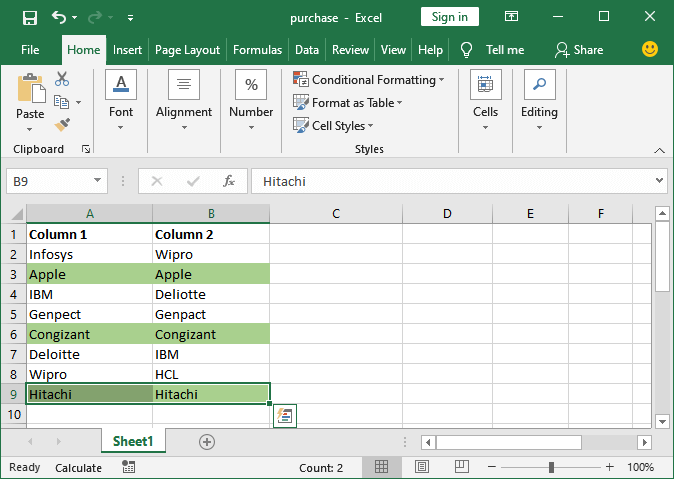 How to define custom rules for conditional formatting in Excel