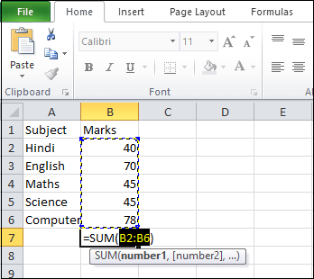 How to hide formulas in Excel