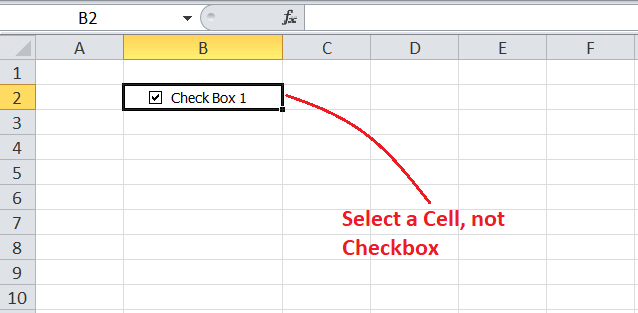 How To Insert Checkbox in MS Excel