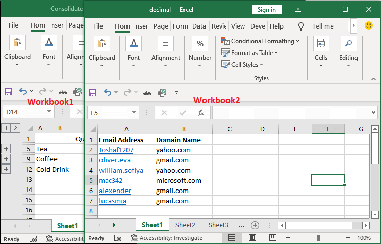 How To Merge Sheets In Excel Worksheet Consolidation Free Online Tutorial Library 3616