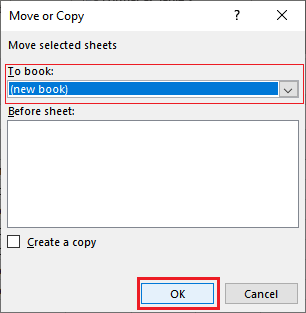 How to merge sheets in excel