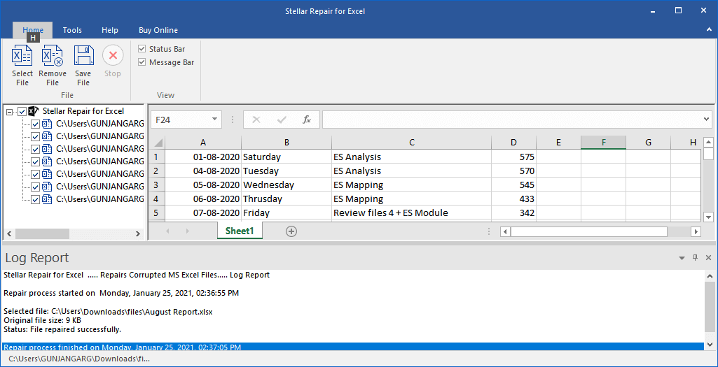 How to recover a macro in Excel