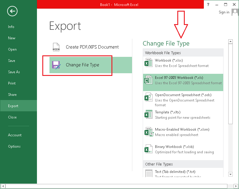 How to Save Excel File