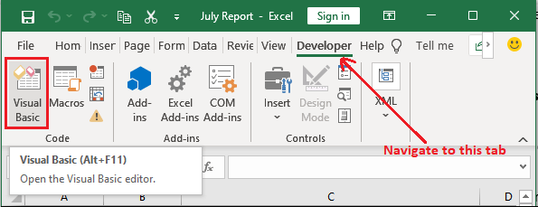 How to unhide worksheet in Excel?