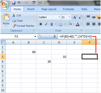 Excel If Function with calculations 5