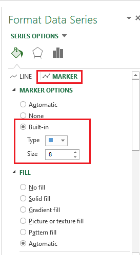 Line Chart Excel