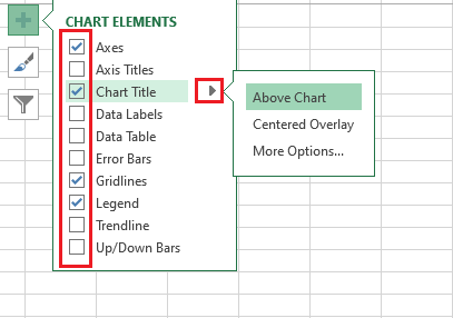 Line Chart Excel