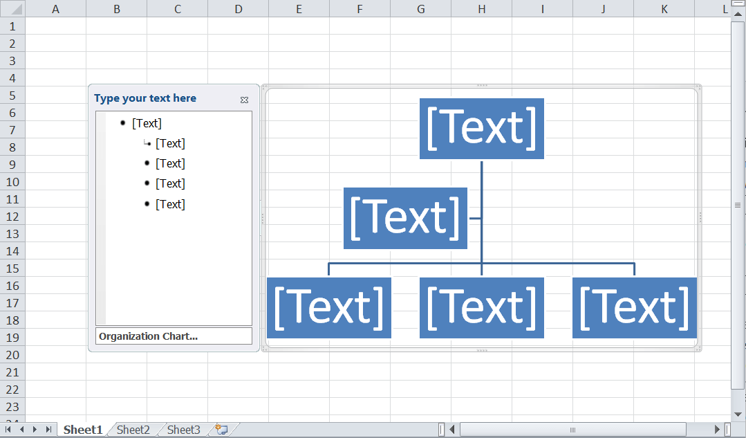 Organization Chart Excel