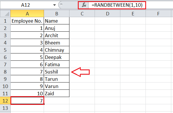 Quick Excel Functions