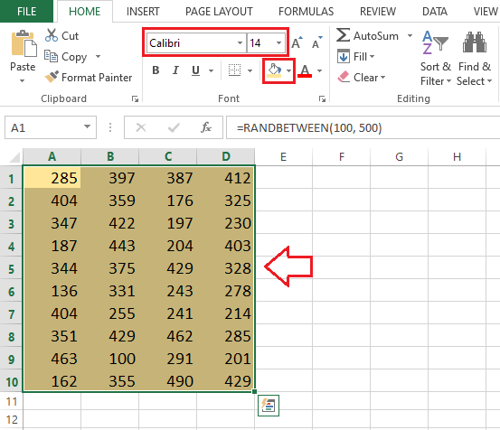Redo Shortcut in Excel