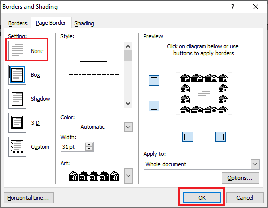 How to add a border in Word