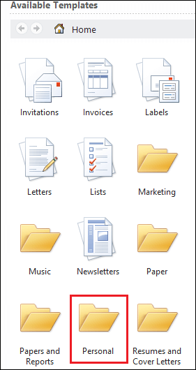 How to create a Template in Word document