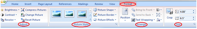 MS Word How to picture or clip art 1