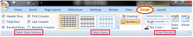 MS Word How to modify table 1