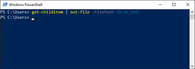 PowerShell Out-File